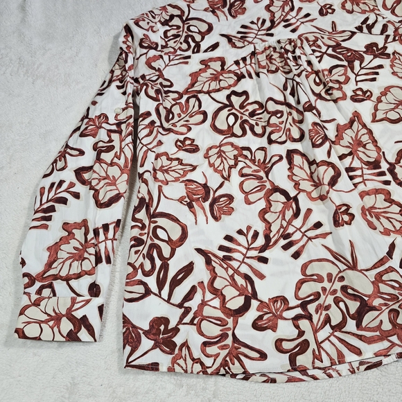 PERSONA By MARINA RINALDI Floral Print Women's Top. - Picture 11 of 14